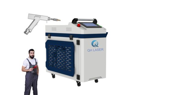 خرید دستگاه جوش لیزر دستی خنک شونده با هوا 2000 وات با طول موج 1080 نانومتر online manufacture