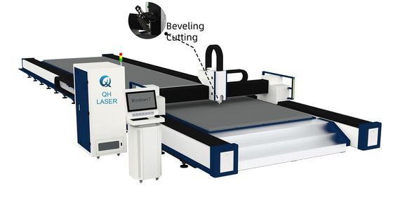 kopen Bevelsnijden van grootformaat plaatmetaal lasersnijmachine 1500W-20KW online manufacture