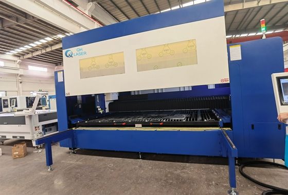comprar QH-3015FC Máquina de corte de chapa metálica de alta potencia de plataforma única totalmente cerrada online manufacture