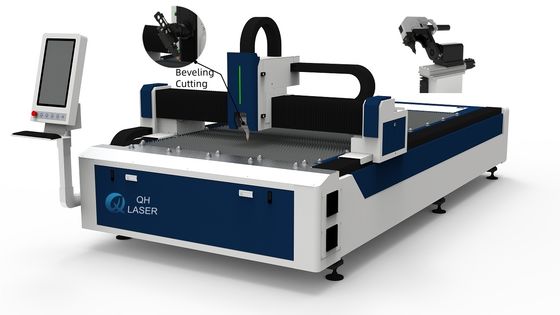 kaufen QH - 4015F Fasenschneiden Einzelplattform Offener Typ Blechlaser-Schneidemaschine online manufacture