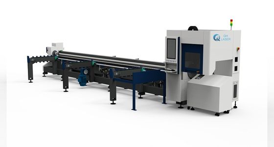 kopen Zijgemonteerde Laserbuis Snijmachine voor Metaal, Halfautomatisch Laden, Ronde en Vierkante Buizen online manufacture