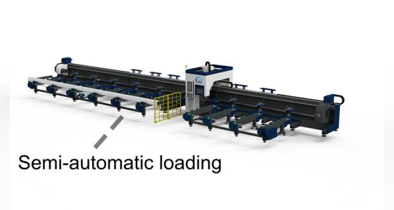 comprar QH-GC3-H    Máquina de corte de tubos para torno de serviço pesado de 3 mandíbulas, torno montado lateralmente, carregamento semiautomático online manufacture