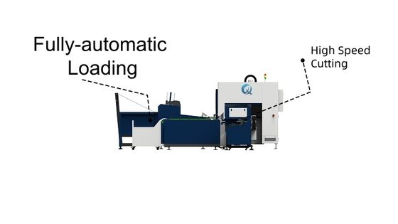 kaufen Hochgeschwindigkeits-3-Backen-Rohrschneidemaschine Standardmodell Vollautomatische Beladung online manufacture