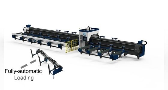 kopen QH-GC3-S 3-klauw Tube Snijmachine Standaard Model Zij-gemonteerde Draaibank Volautomatisch Laden online manufacture