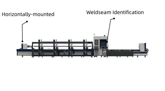 kaufen QH-GC3-S  3-Backenfutter Rohrschneidemaschine Standardmodell Nahtidentifizierung Horizontal montierte Drehmaschine online manufacture