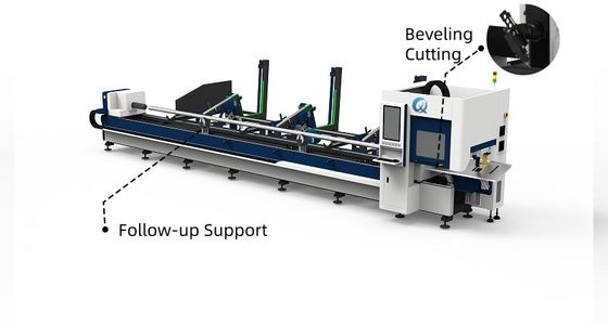 kupować QH-GZ Laserowa maszyna do cięcia rur bez żużla - wsparcie posprzedażowe - cięcie skośne online manufacture