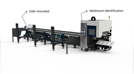 kupować QH-GZ Zero-tailing Laser Tube Cutting Machine Spawanie identyfikacja szwu bocznie zamontowany tokarka online manufacture