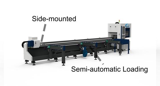 satın al Yan Monteli Torna Boru Kesme Makineleri Yarı Otomatik Yükleme 1500W-20KW online manufacture
