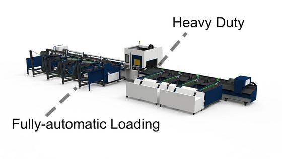 satın al QH-GC3-H Yüksek Güçlü 3-Çeneli Ağır Hizmet Boru Kesme Makinesi Tam Otomatik Yükleme online manufacture