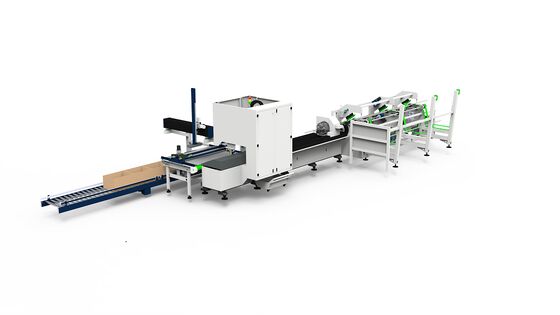 kopen QH-GK Tube laser snijmachine Automatische verpakking en chuck vermijding functie online manufacture