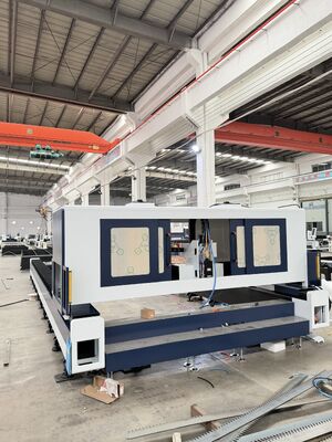 kopen QH-8025FD Hoog vermogen Large format Plaat Metal Laser Cutting Machine 8000×2500mm online manufacture