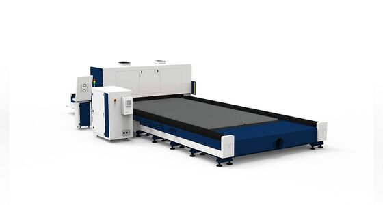 kaufen QH-8025FD Hochleistungsmaschine zum Laserschneiden von Metallblechen im großen Format 8000×2500mm für dicke Platten online manufacture